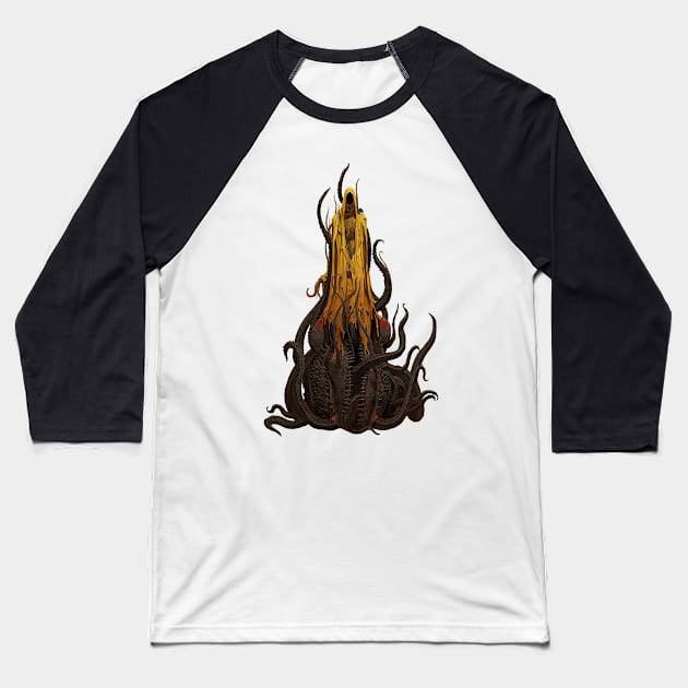 H.P. Lovecraft - Hastur - The King in Yellow Baseball T-Shirt by Edgeofnowhere